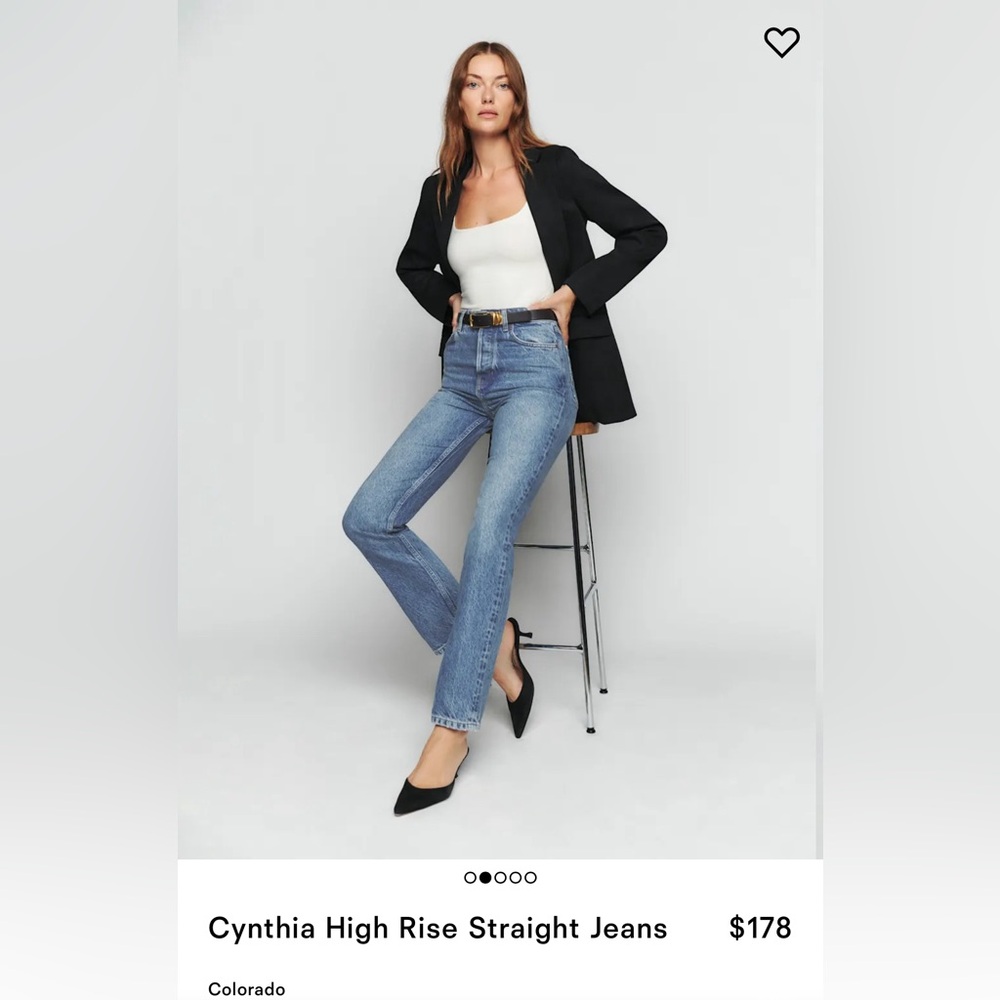 REFORMATION JEANS size 27